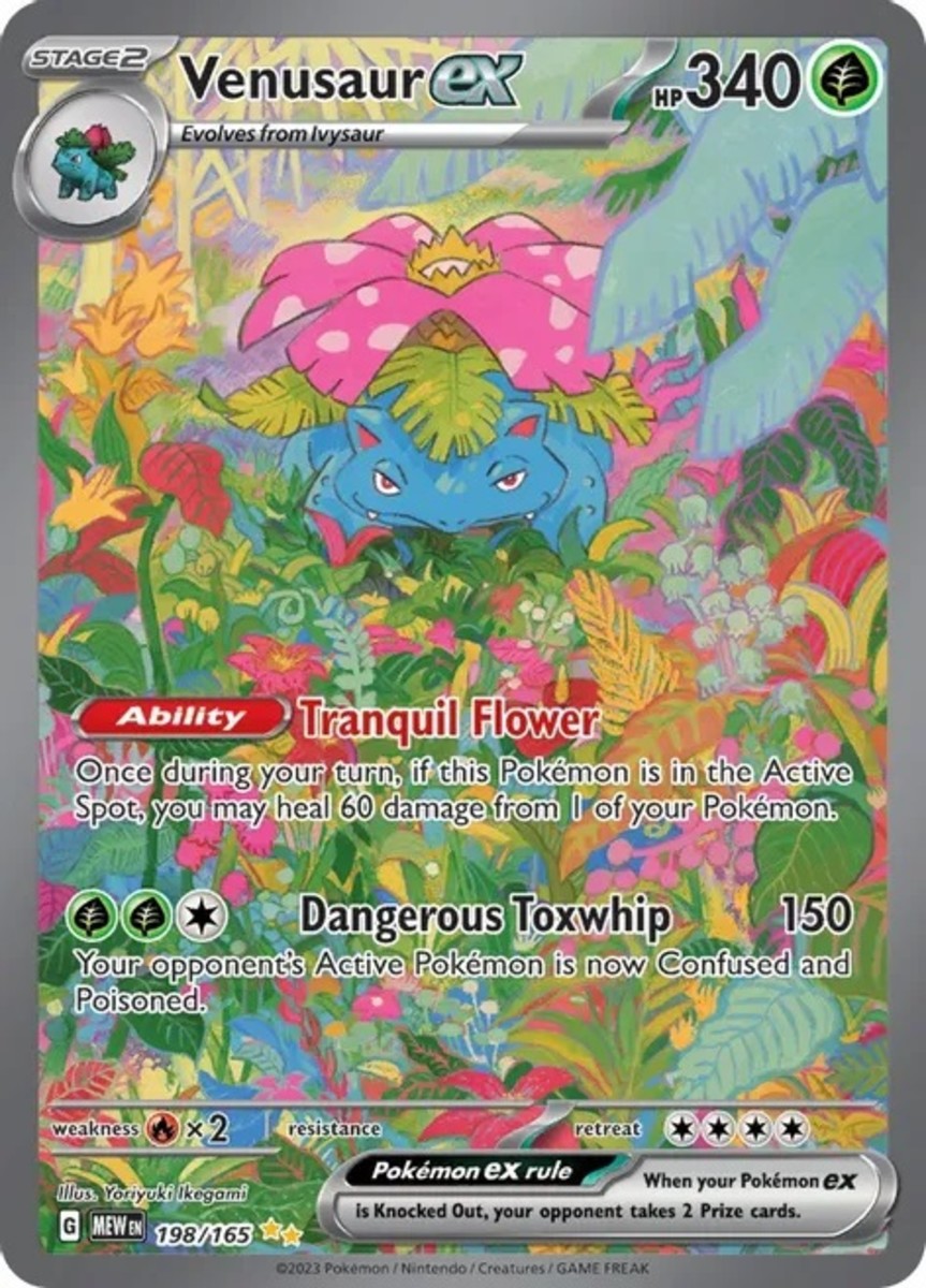 Venasaur ex Pokemon 151